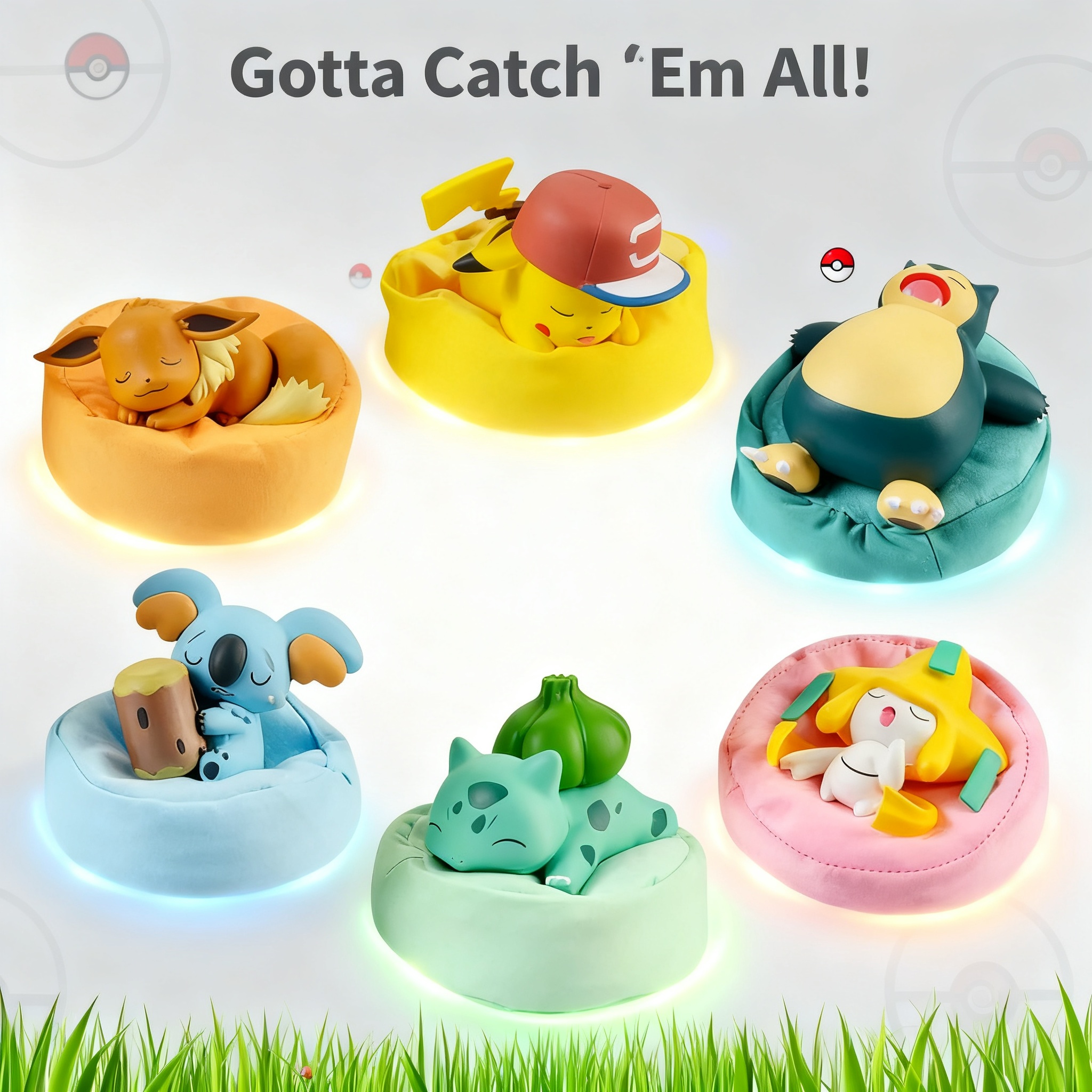 Pokemon Anime Merchandise - Pokemon Starry Dream Series Action Figures