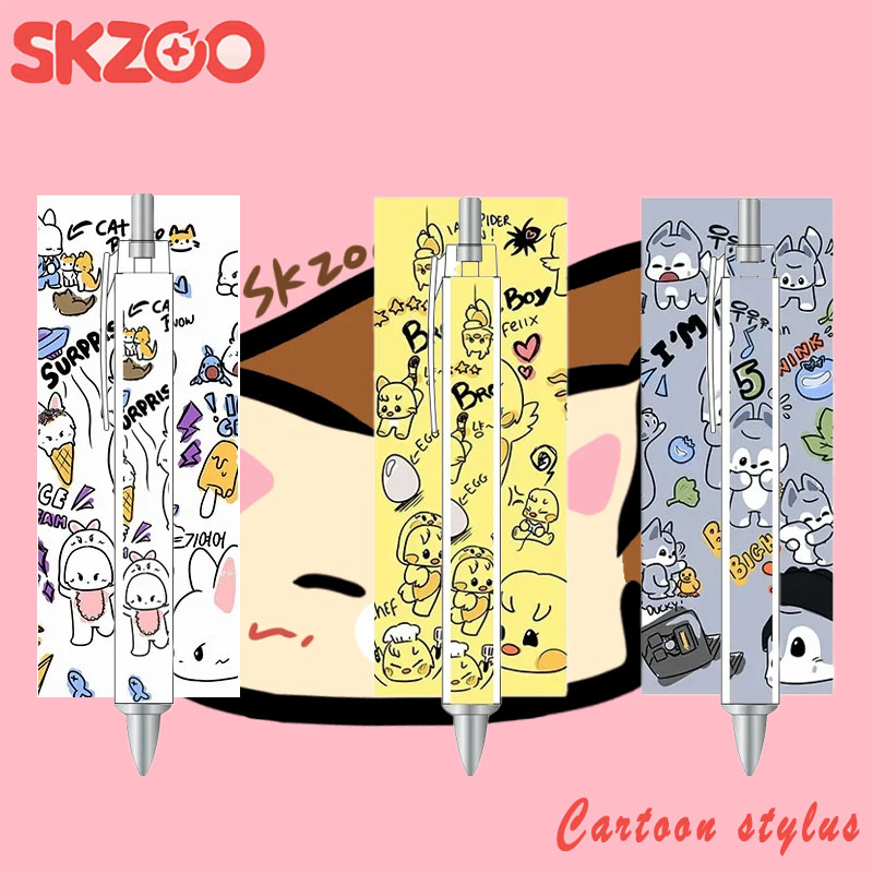 Anime Related Merchandise - SKZOO K-pop 2026 Cartoon Ballpoint Pen,