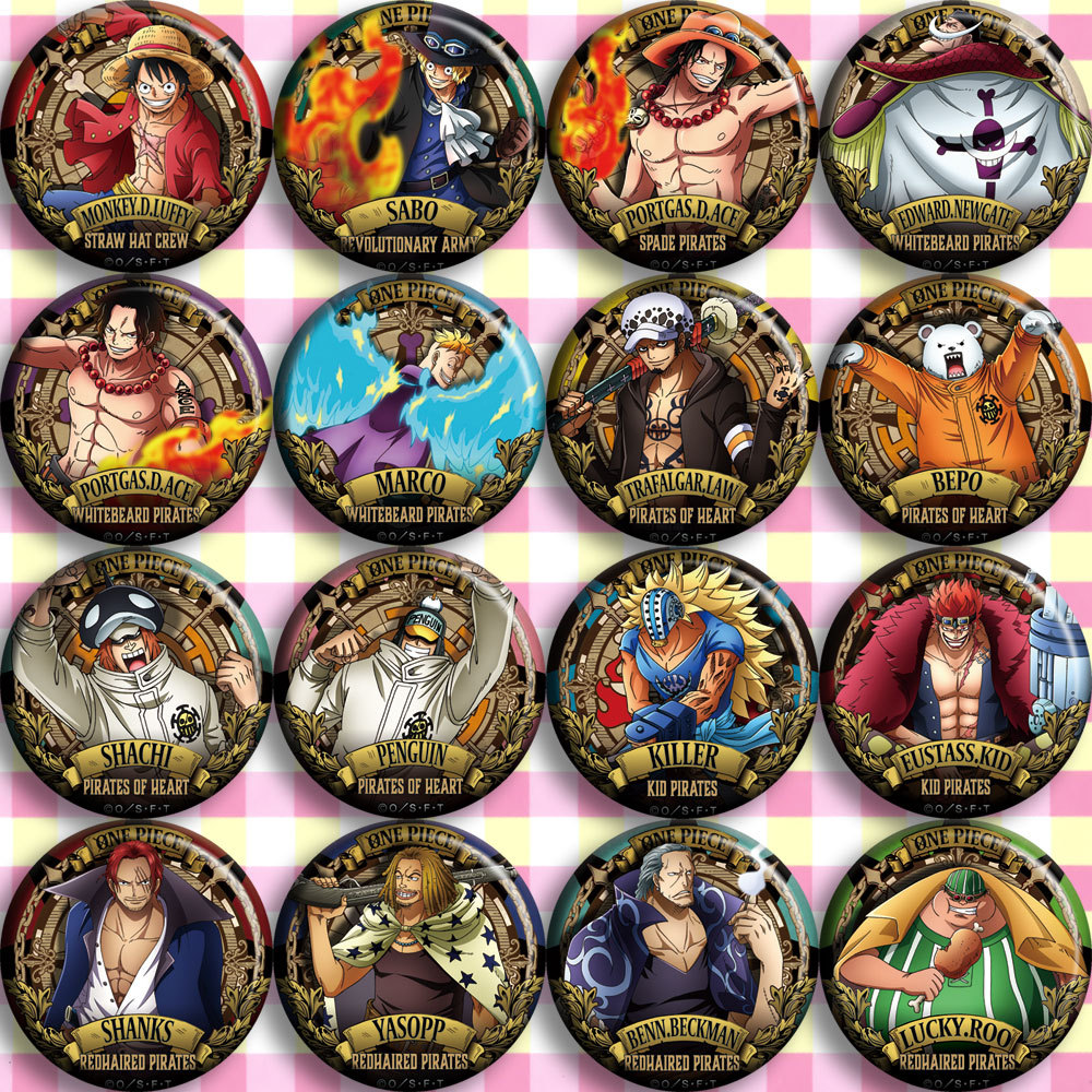 ONEPIECE Anime Badge C Style L - Anime Merchandise In Japanese recensie en prijs