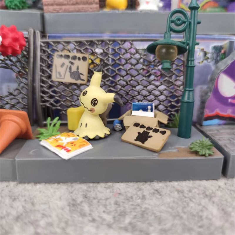 6pcs/set Anime Pokemon Town Se - Pokemon Anime Merchandise recensie en prijs