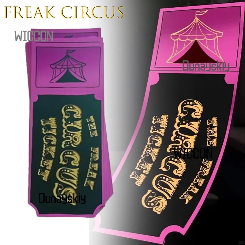 Freak Circus Ticket Card Red G - Anime Merchandise Europe recensie en prijs