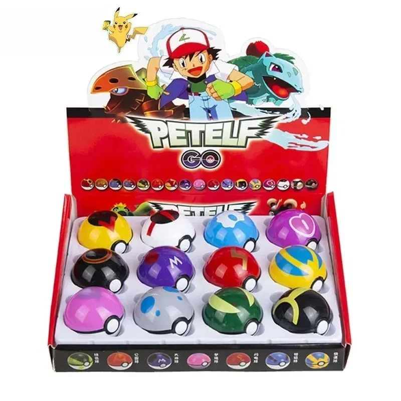 12Pcs Pokemon Figure Pokeball  - Pokemon Anime Merchandise recensie en prijs