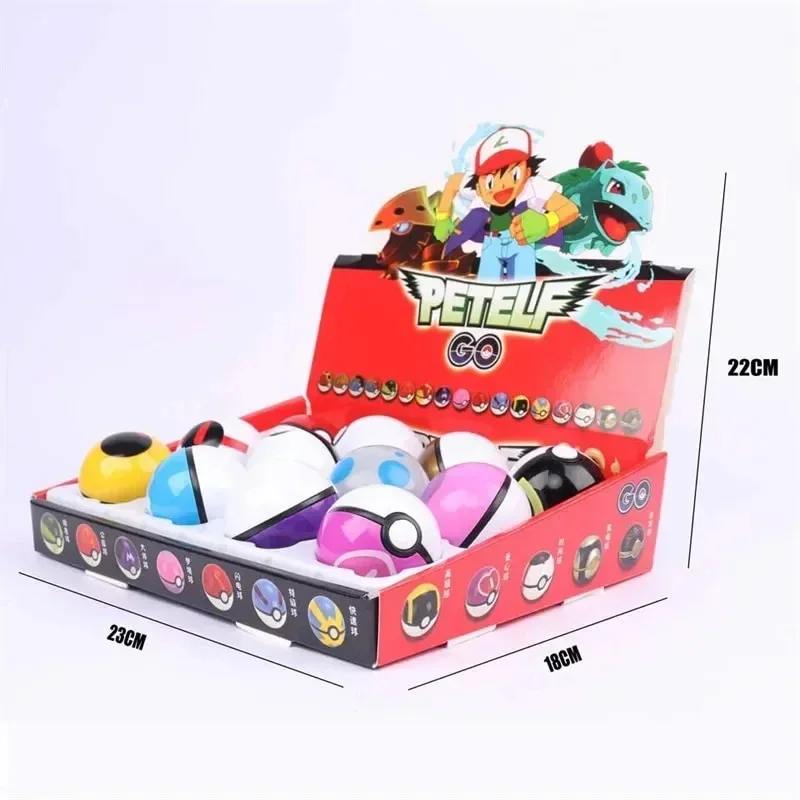 12Pcs Pokemon Figure Pokeball  - Pokemon Anime Merchandise recensie en prijs