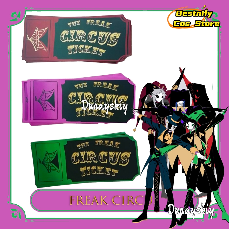 BFreak Circus Ticket Card Red  - Anime Merchandise In Japanese recensie en prijs