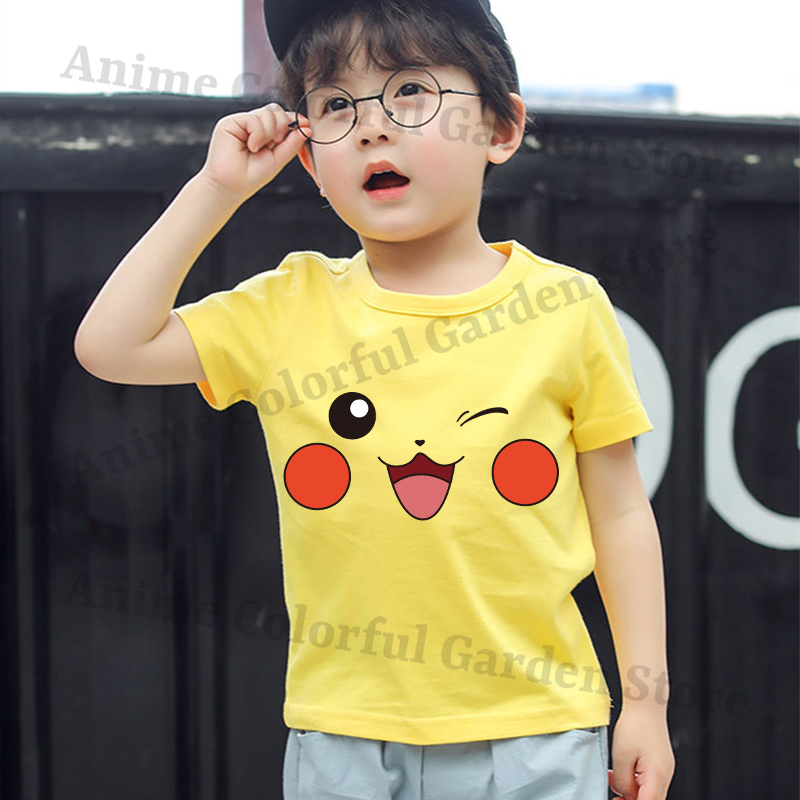 Pokemons Yellow Cute Short-sle - Pokemon Anime Merchandise recensie en prijs
