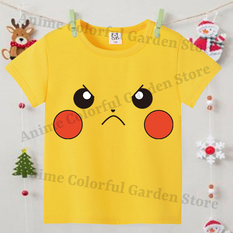 Pokemons Yellow Cute Short-sle - Pokemon Anime Merchandise recensie en prijs