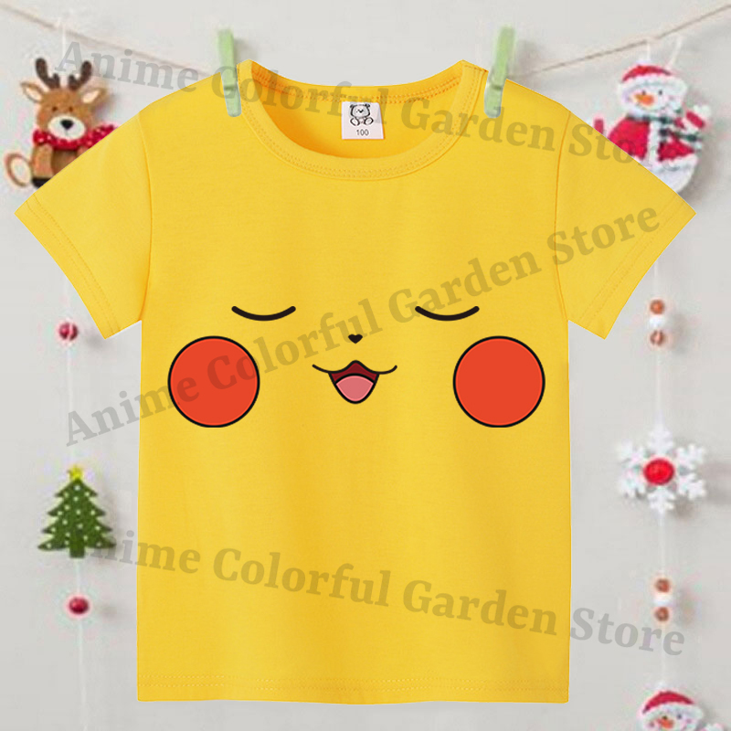 Pokemons Yellow Cute Short-sle - Pokemon Anime Merchandise recensie en prijs