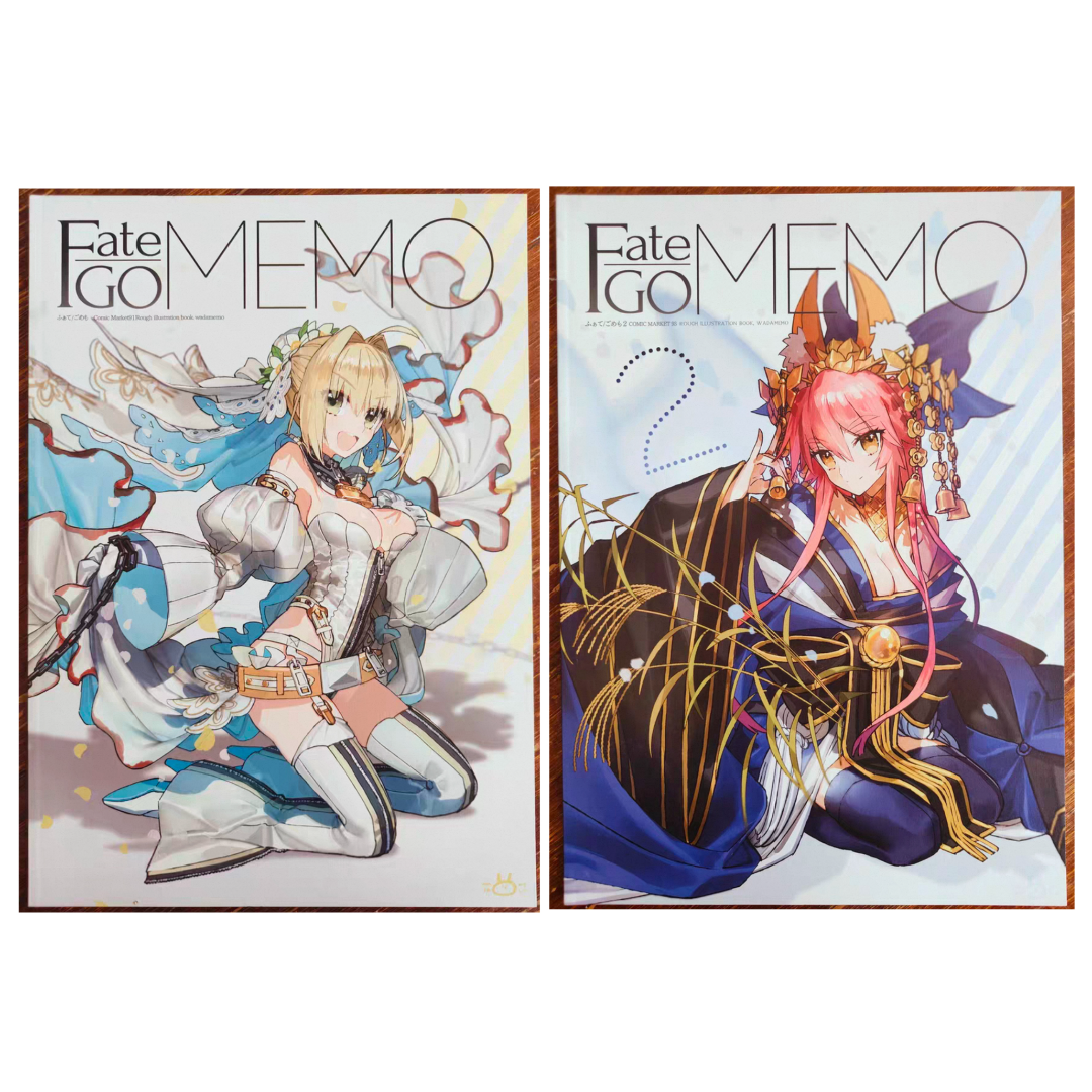 1 book Fate/GOMEMO 1 & 2 Art B - Anime Merchandise In Japanese recensie en prijs