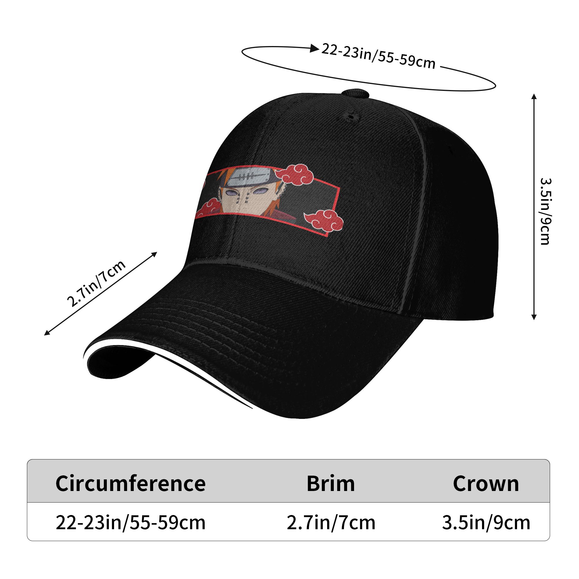 Baseball Cap Pain Nagato Merch - Unique Anime Merchandise recensie en prijs