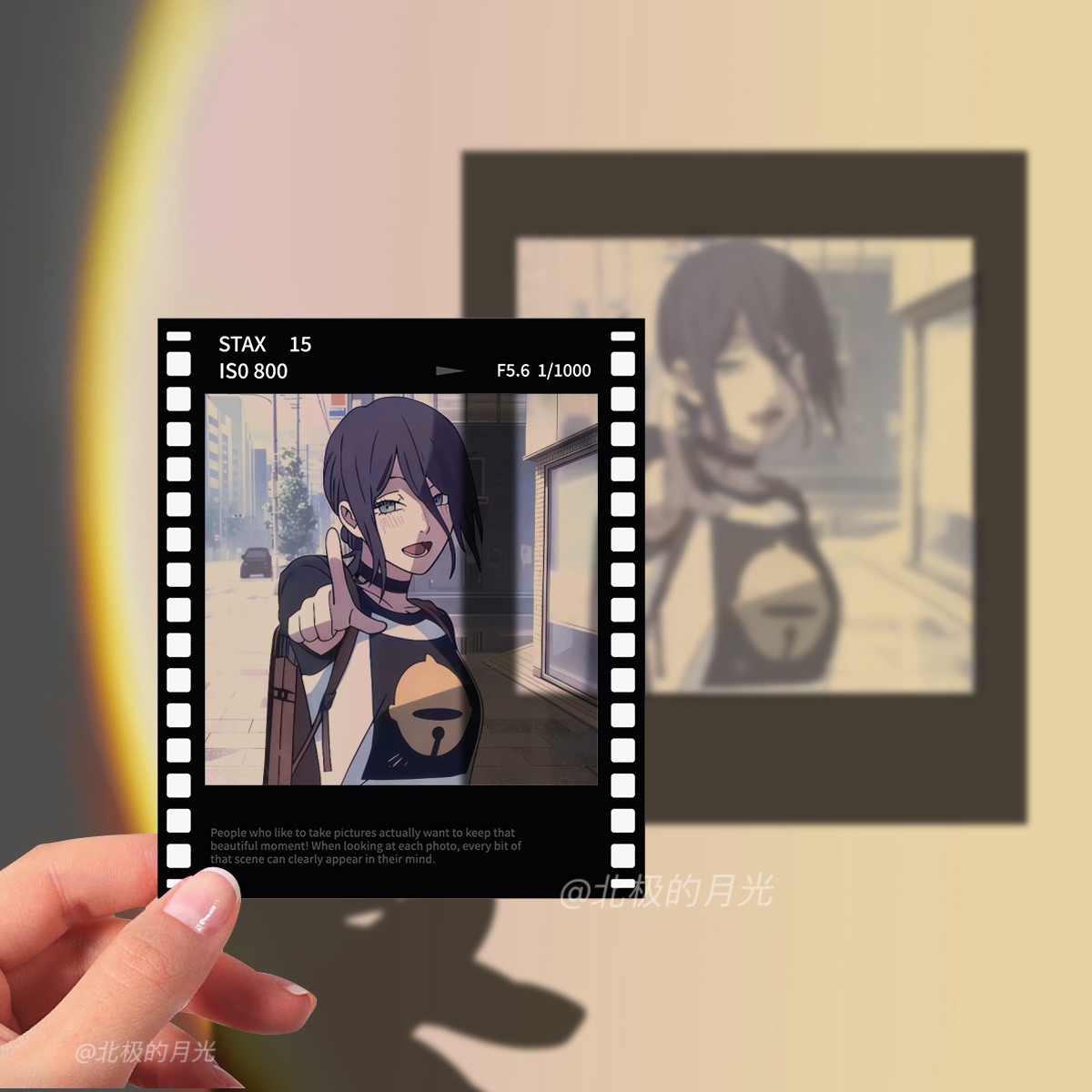 Chainsaw Man Reze Arc Polaroid - Anime Fan Merchandise recensie en prijs